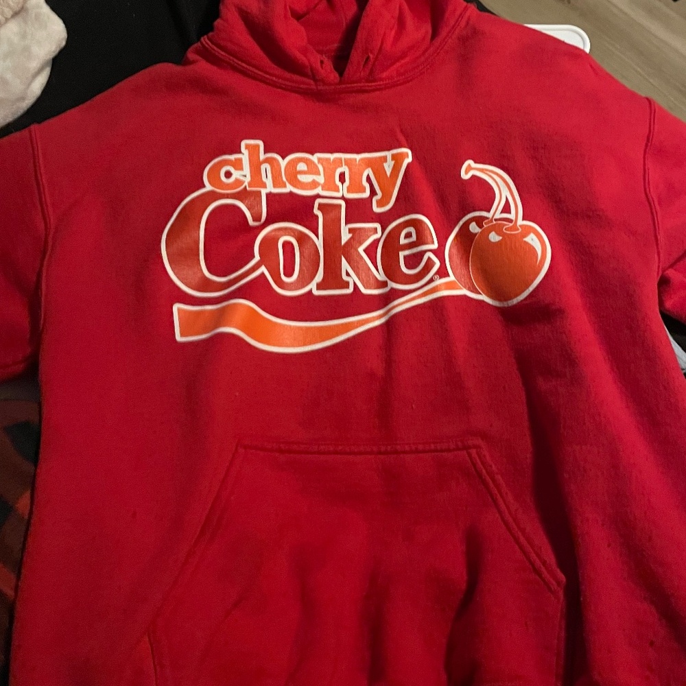 Cherry coke hoodie